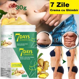7 Zile Cremă de slăbit cu ghimbir